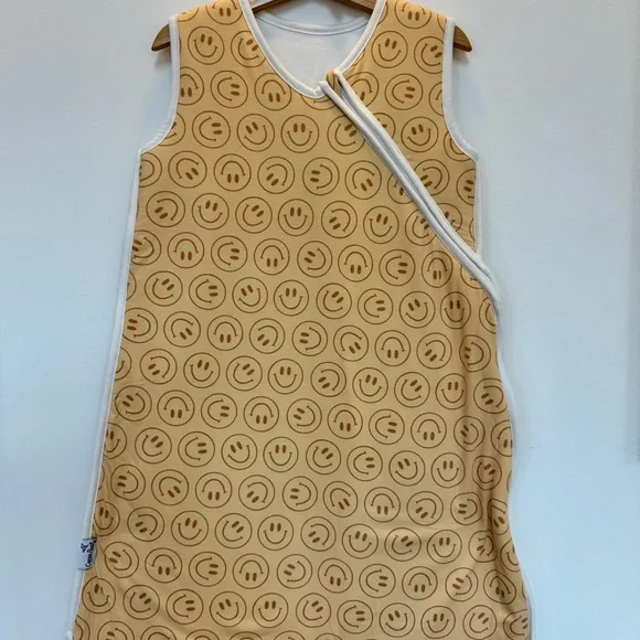 Copper Pearl Buttery Happy Face Sleep Sack - Picture 1 of 7